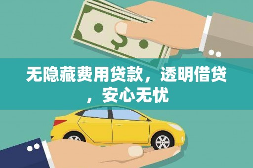 德庆无隐藏费用贷款，透明借贷，安心无忧