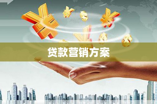 德庆贷款营销方案
