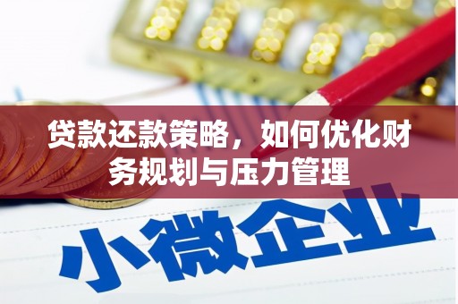 德庆贷款还款策略，如何优化财务规划与压力管理