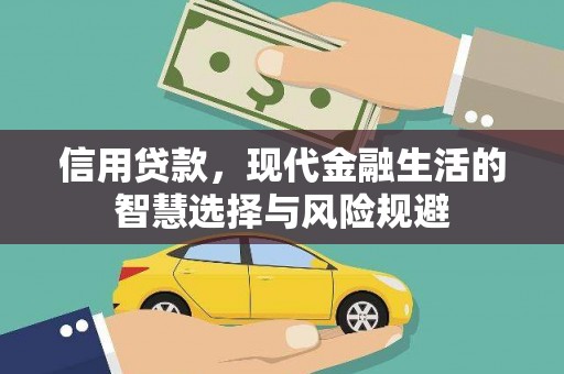 德庆信用贷款，现代金融生活的智慧选择与风险规避