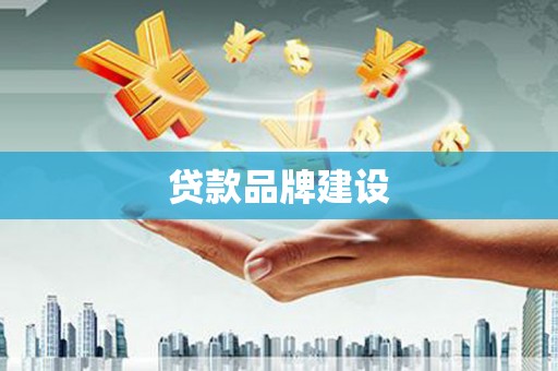 德庆贷款品牌建设