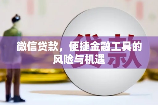 德庆微信贷款，便捷金融工具的风险与机遇