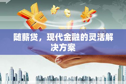 德庆随薪贷，现代金融的灵活解决方案
