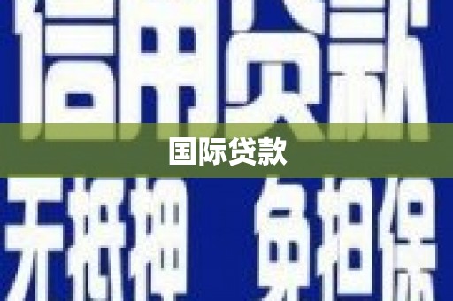 德庆国际贷款