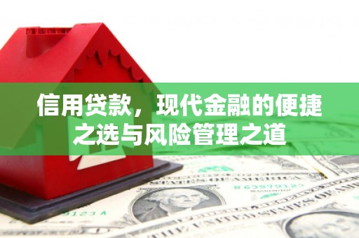 德庆信用贷款，现代金融的便捷之选与风险管理之道