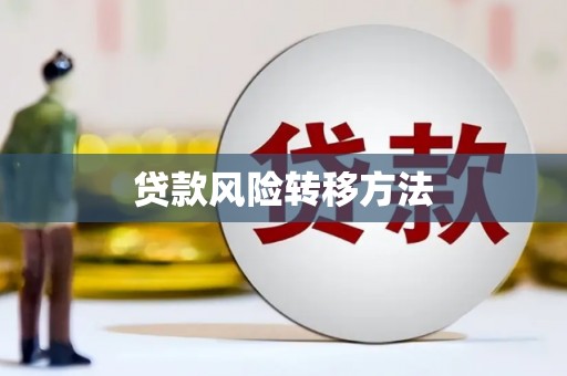 德庆贷款风险转移方法
