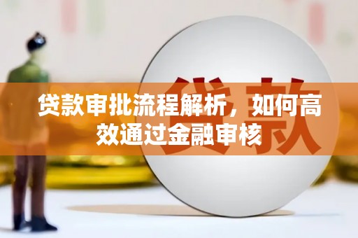 德庆贷款审批流程解析，如何高效通过金融审核