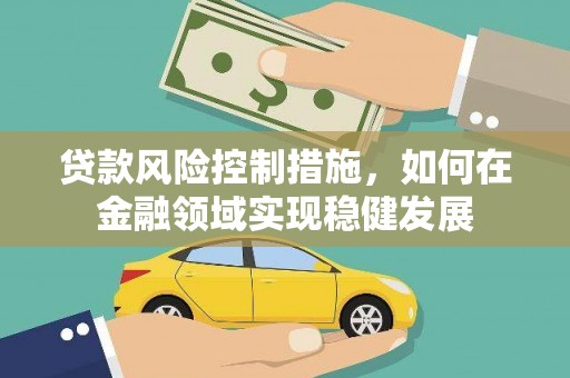 德庆贷款风险控制措施，如何在金融领域实现稳健发展
