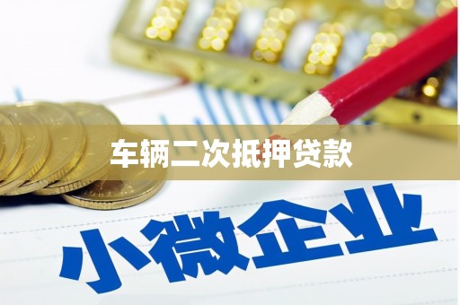 德庆车辆二次抵押贷款
