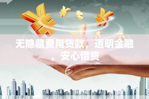 德庆无隐藏费用贷款，透明金融，安心借贷
