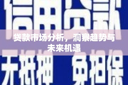 德庆贷款市场分析，洞察趋势与未来机遇