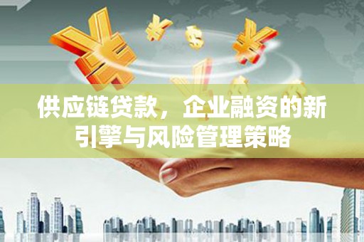 德庆供应链贷款，企业融资的新引擎与风险管理策略