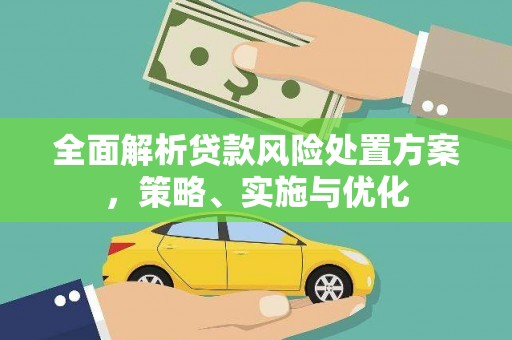 德庆全面解析贷款风险处置方案，策略、实施与优化