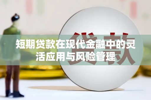 德庆短期贷款在现代金融中的灵活应用与风险管理