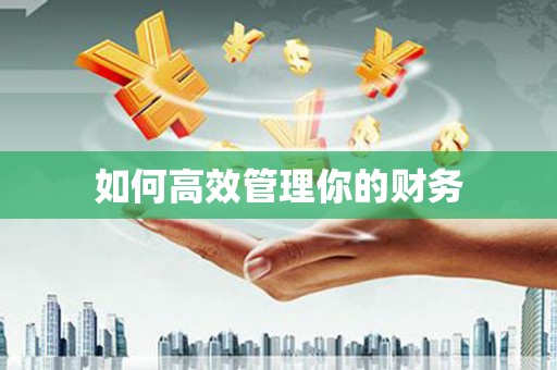 德庆如何高效管理你的财务