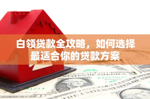 德庆白领贷款全攻略，如何选择最适合你的贷款方案